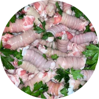 Involtino de panceta de cerdo